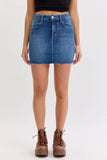 Basic Mid Waisted Mini Skirt