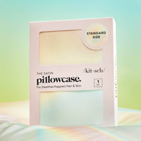 KITSCH Satin Pillowcase  in Aura