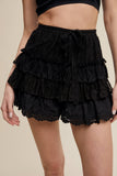 Ruffled Cora Lace Shorts