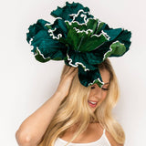 Flower Bloom Fascinator (Red, Black, Green, Lavender, Pink)