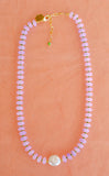 Dew Drop Mother of Pearl Beaded Necklace