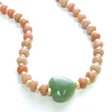 Handmade | Arden Pink Opal Necklace