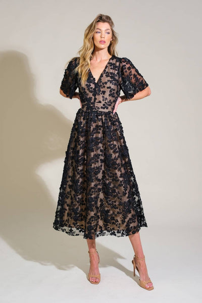 Leigh Lace Midi Dress