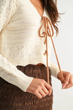 Pointelle Knit Sweater