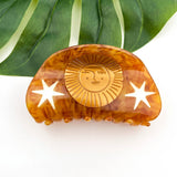 Sun & Stars Acetate Hair Claw Clip
