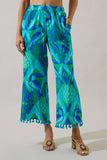 Blissy Tropical Hanie Top + Pants Set