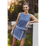Visual Interest Mini Skirt