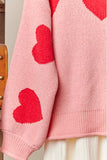 Heart Patch Sweater