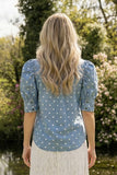 Polka Dot 100%Cotton Shirt