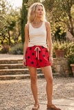 Gameday Ruffle Hem Polka Dot Shorts (UK or U of L)
