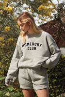 HOMEBODY CLUB Graphic Sweatshirt