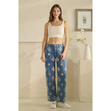 High Rise Pearl Denim