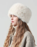 Fuzzy Furry Winter Faux Fur Hat