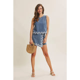 Visual Interest Mini Skirt