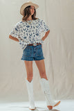 Western Graphic Print Tee