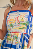 Nautical Map Dress