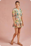 Garden Party Cotton Mini Dress