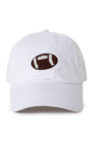 GAME DAY Washed Baseball Cap (Red Or White)