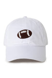 GAME DAY Washed Baseball Cap (Red Or White)