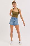High Rise Sailor Shorts