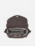 Lorelei Double Zip Crossbody | Whipstitch Trim