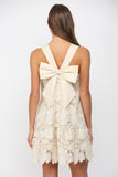 Bow Back Eyelet Dress