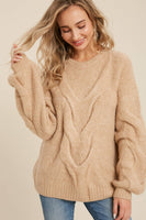 Spiral Twist Pullover