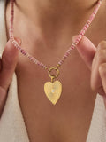 Islay 18K Gold Non-Tarnish Bobo Natural Stone Necklace