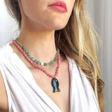Handmade | Calla Beaded Necklace