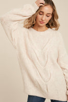 Spiral Twist Pullover