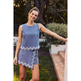 Visual Interest Mini Skirt