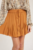 Ruffled Swing Skirt