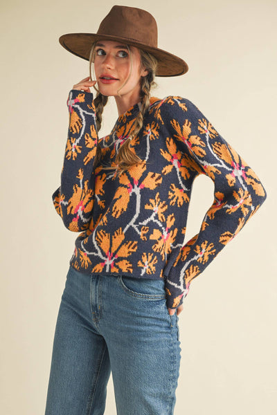 Kate Floral Sweater