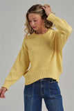 5 Colors: Relaxed Essential Sweater