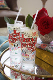 Kentucky Derby Drinking Glass Set/2