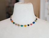 Mariposa Jewel Tone Beaded Necklace