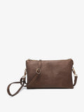 Riley Monogrammable 3 Compartment Crossbody/Wristlet