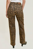 HW Kimberly Leopard Classic Straight Leg
