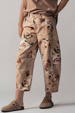 Vintage Rose Print Jeans