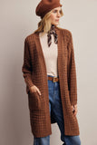 Victoria Waffle Knit Cardigan