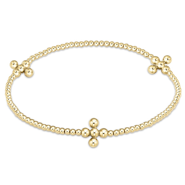 enewton | Beaded Signature Cross Bracelet