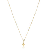 enewton | Beaded Signature Cross Charm Necklace