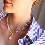 Handmade | Mirage Stone Candy Fish Necklace