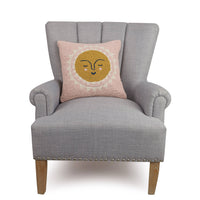 Sun Hook Pillow by Elizabeth Olwen