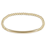 enewton | Bliss Bar Gold Bead Bracelet (2mm, 2.5 mm, or 3mm)