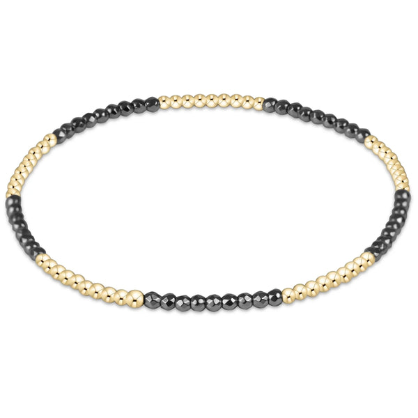 enewton | Faceted Hematite Blissful Bracelet