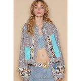 Kayla Vintage Butterfly Denim Jacket