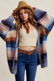 Hand-Crochet Open Cardigan
