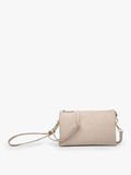 Classic Riley 3 Compartment Crossbody/Wristlet