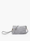 Classic Riley 3 Compartment Crossbody/Wristlet